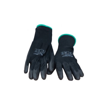 Allround PU black handschoen